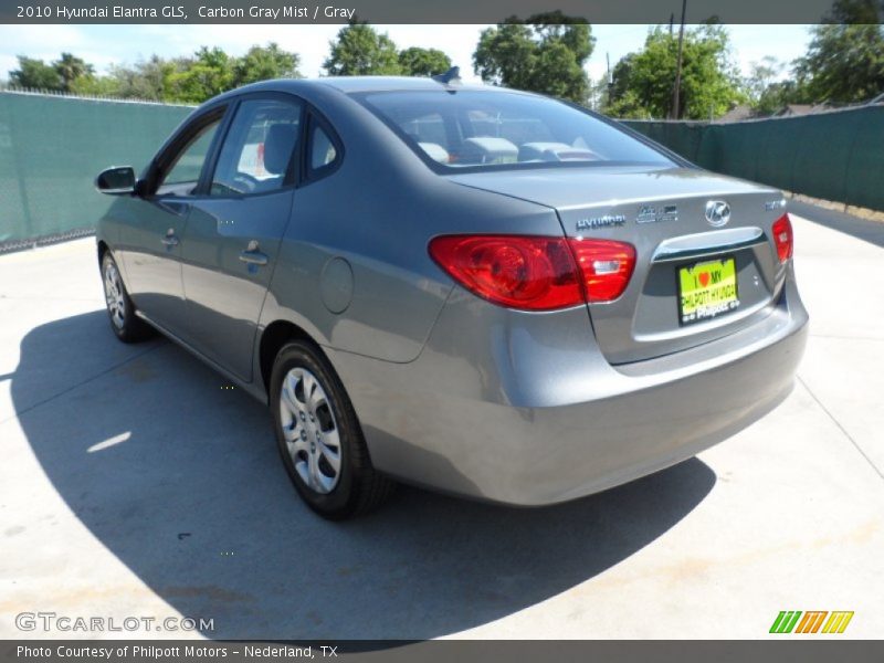 Carbon Gray Mist / Gray 2010 Hyundai Elantra GLS