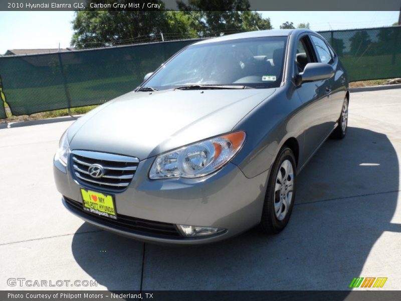 Carbon Gray Mist / Gray 2010 Hyundai Elantra GLS