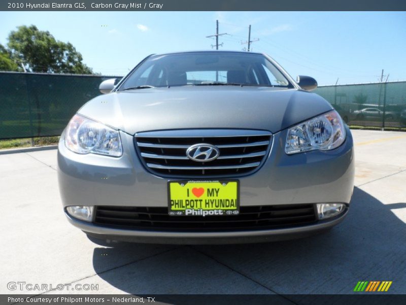 Carbon Gray Mist / Gray 2010 Hyundai Elantra GLS