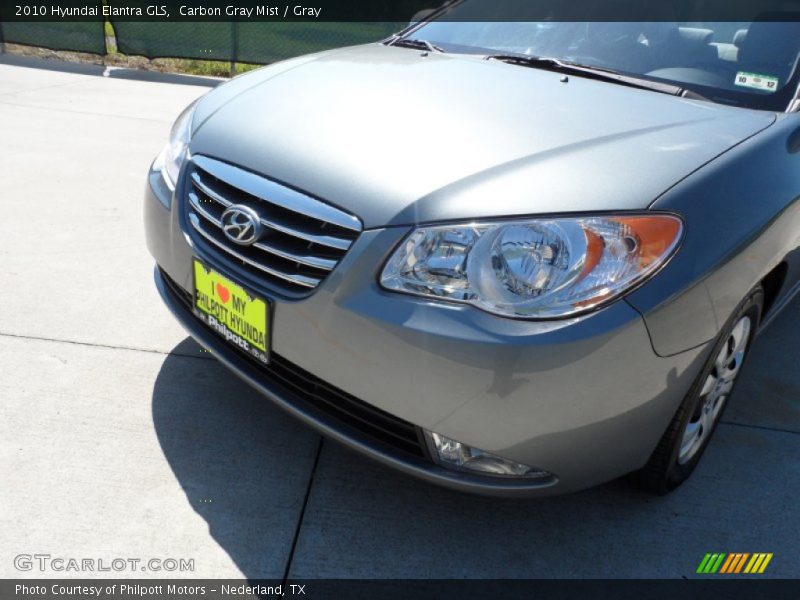 Carbon Gray Mist / Gray 2010 Hyundai Elantra GLS
