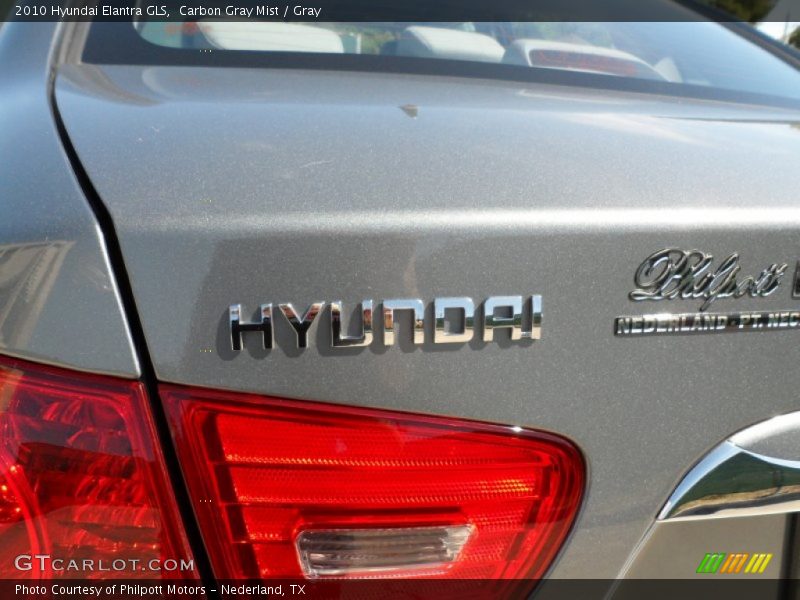 Carbon Gray Mist / Gray 2010 Hyundai Elantra GLS