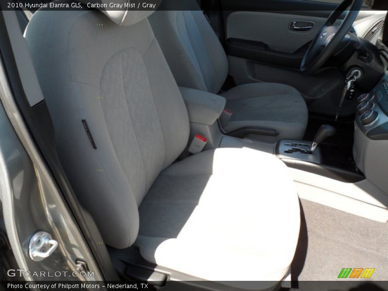 Carbon Gray Mist / Gray 2010 Hyundai Elantra GLS