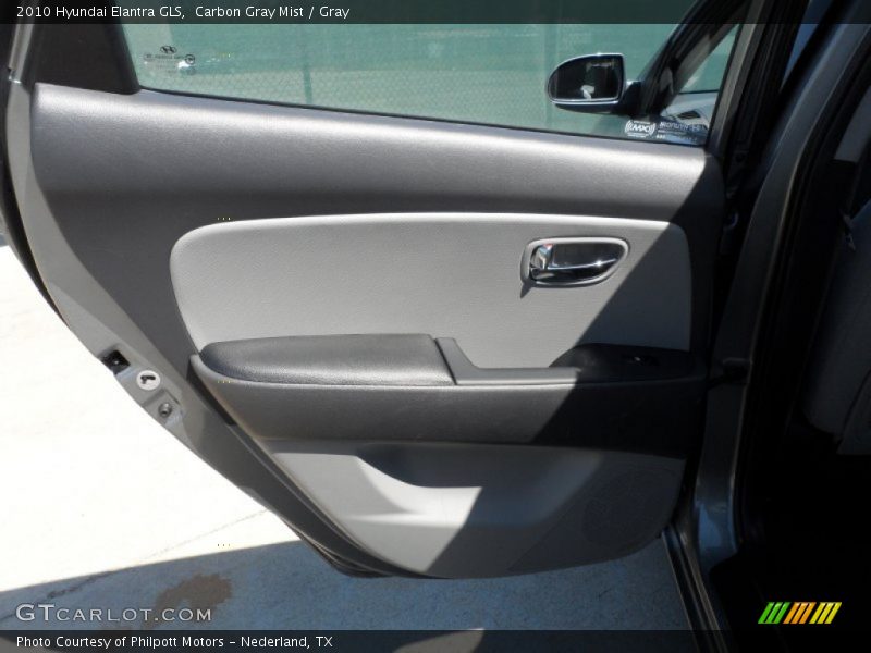 Carbon Gray Mist / Gray 2010 Hyundai Elantra GLS