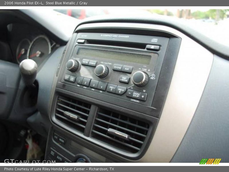 Steel Blue Metallic / Gray 2006 Honda Pilot EX-L