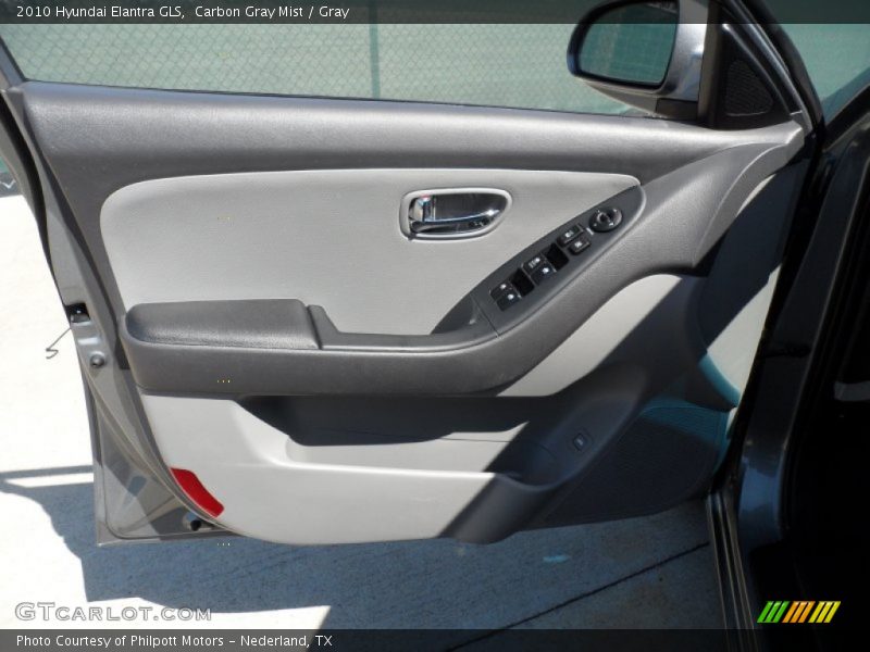 Carbon Gray Mist / Gray 2010 Hyundai Elantra GLS