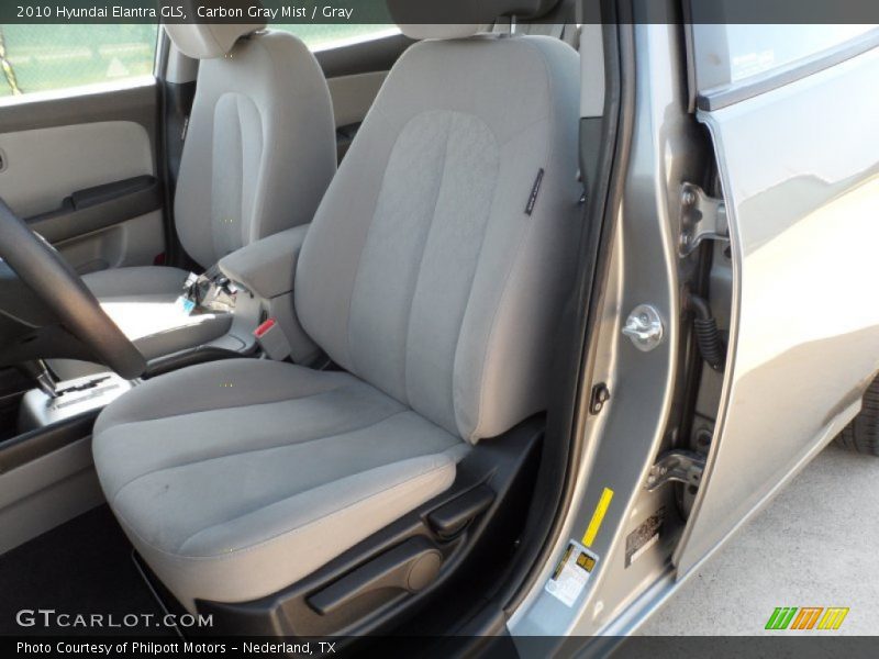Carbon Gray Mist / Gray 2010 Hyundai Elantra GLS