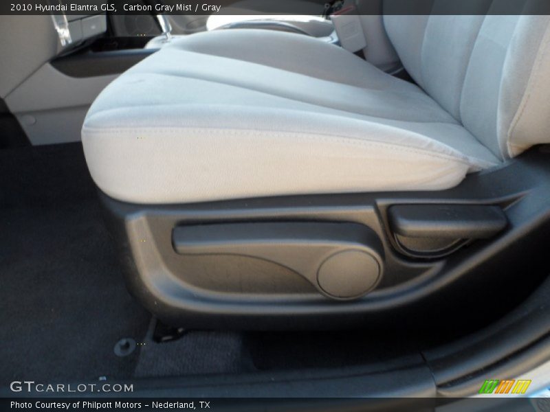 Carbon Gray Mist / Gray 2010 Hyundai Elantra GLS
