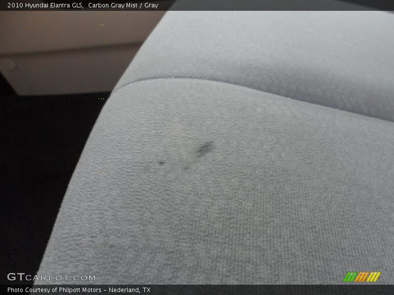 Carbon Gray Mist / Gray 2010 Hyundai Elantra GLS