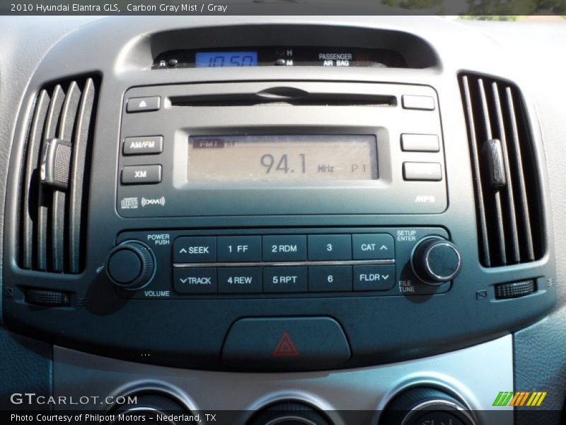 Carbon Gray Mist / Gray 2010 Hyundai Elantra GLS