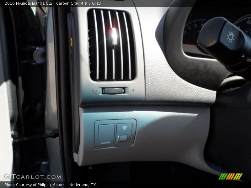 Carbon Gray Mist / Gray 2010 Hyundai Elantra GLS