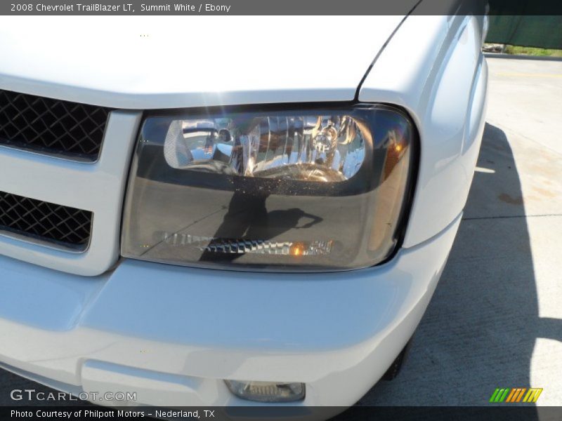 Summit White / Ebony 2008 Chevrolet TrailBlazer LT