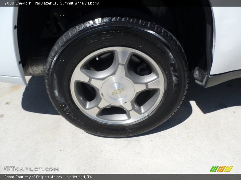 Summit White / Ebony 2008 Chevrolet TrailBlazer LT