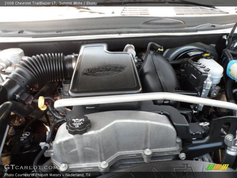 Summit White / Ebony 2008 Chevrolet TrailBlazer LT