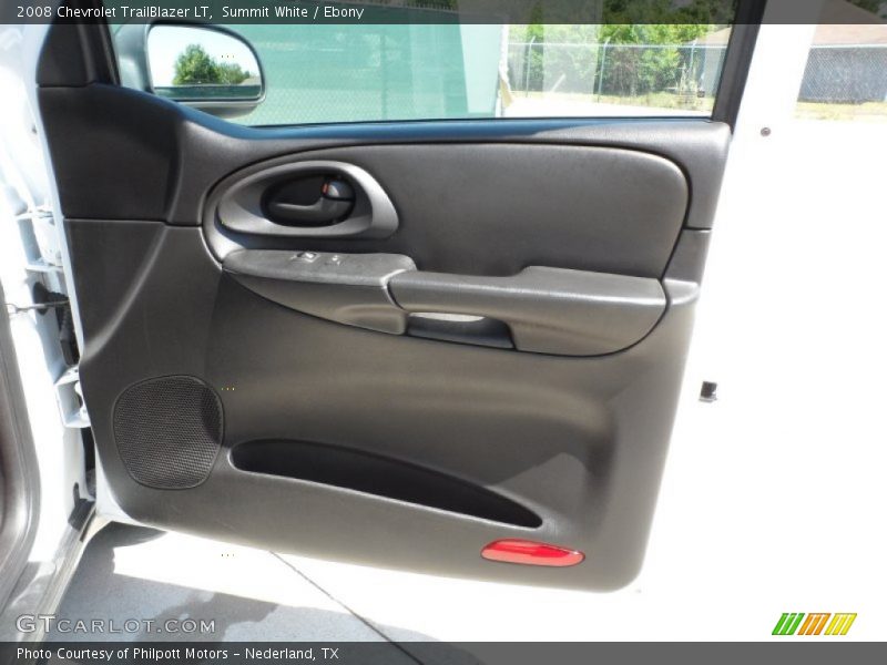 Summit White / Ebony 2008 Chevrolet TrailBlazer LT