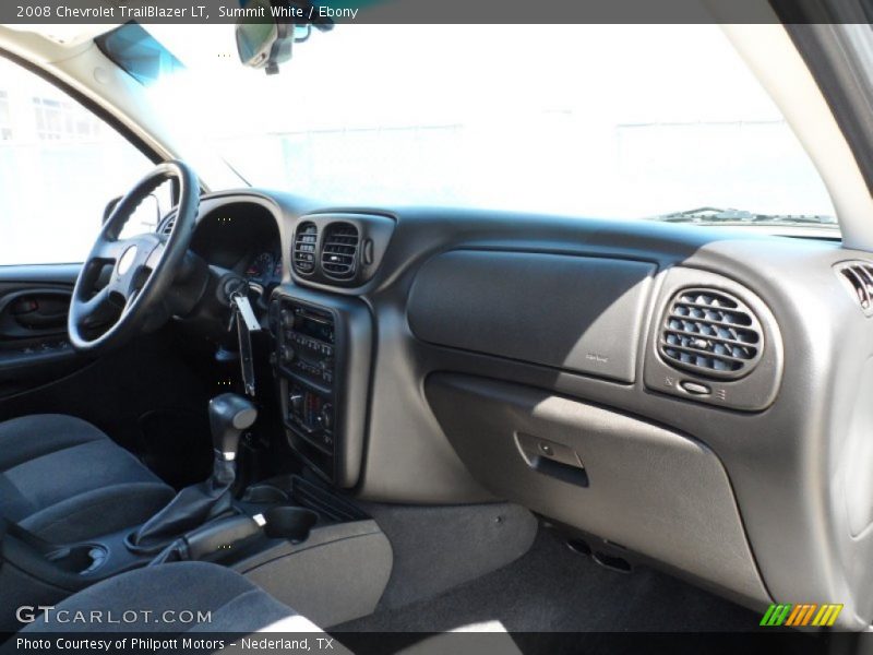 Summit White / Ebony 2008 Chevrolet TrailBlazer LT