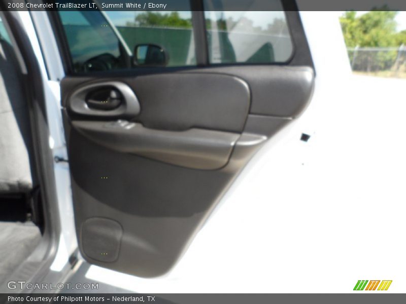 Summit White / Ebony 2008 Chevrolet TrailBlazer LT