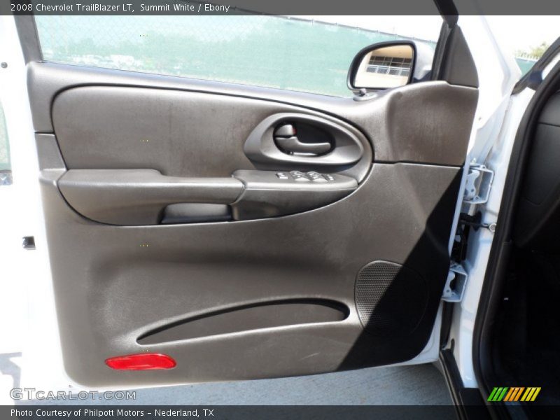 Summit White / Ebony 2008 Chevrolet TrailBlazer LT