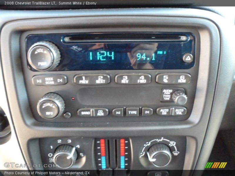 Summit White / Ebony 2008 Chevrolet TrailBlazer LT