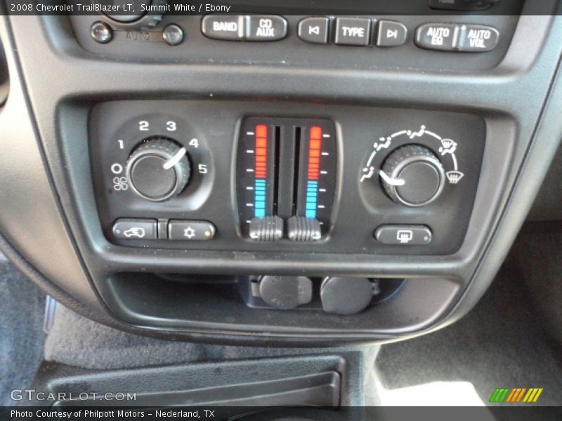 Summit White / Ebony 2008 Chevrolet TrailBlazer LT