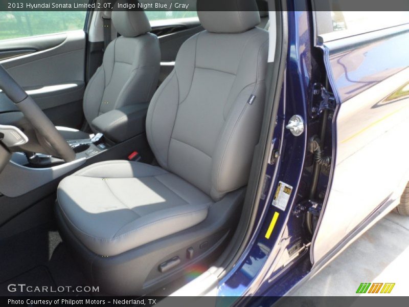  2013 Sonata Limited 2.0T Gray Interior