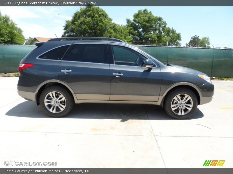 Boulder Gray / Gray 2012 Hyundai Veracruz Limited