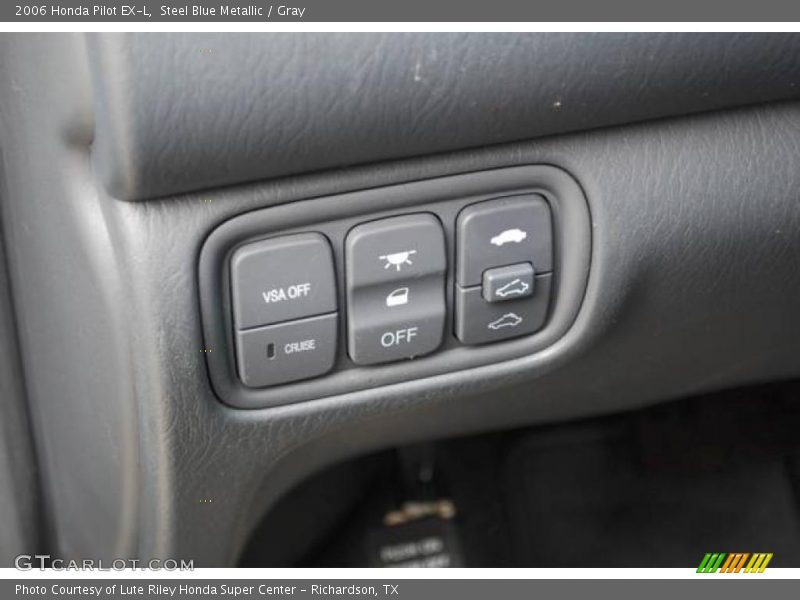 Steel Blue Metallic / Gray 2006 Honda Pilot EX-L