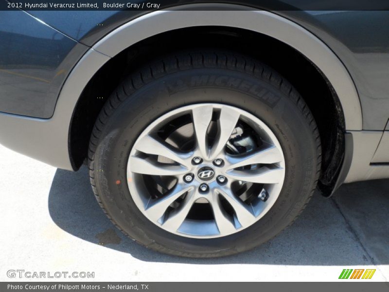 Boulder Gray / Gray 2012 Hyundai Veracruz Limited