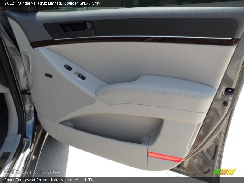 Boulder Gray / Gray 2012 Hyundai Veracruz Limited