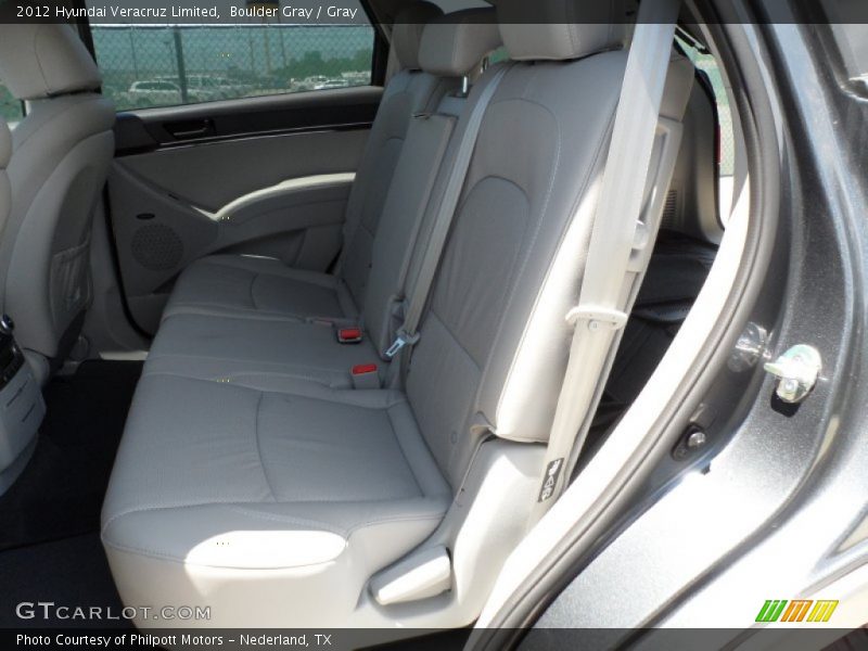 Boulder Gray / Gray 2012 Hyundai Veracruz Limited