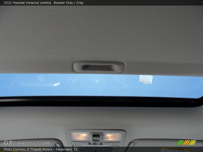 Boulder Gray / Gray 2012 Hyundai Veracruz Limited