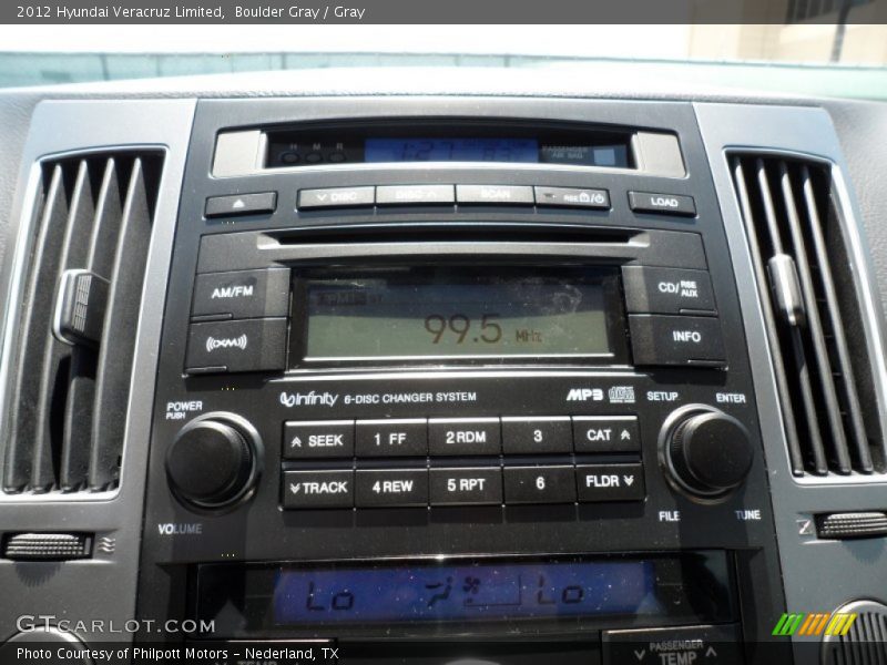 Boulder Gray / Gray 2012 Hyundai Veracruz Limited