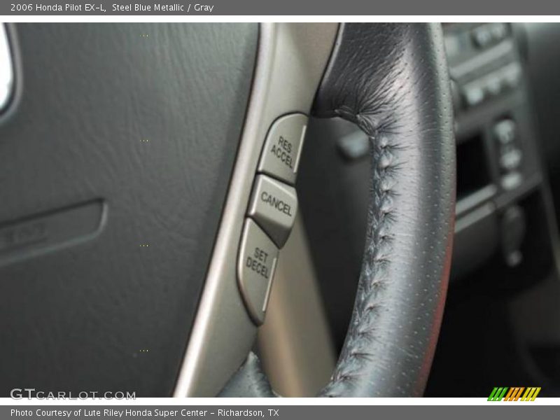 Steel Blue Metallic / Gray 2006 Honda Pilot EX-L