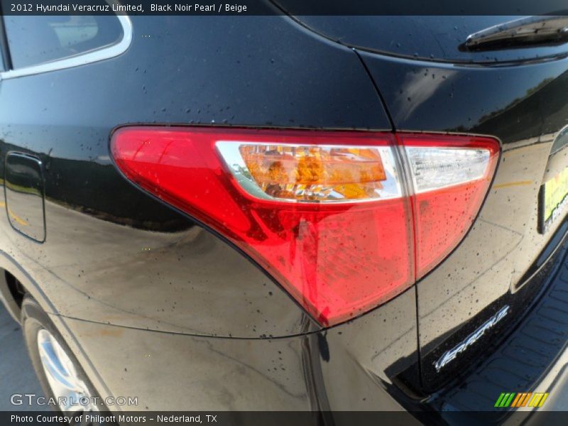 Black Noir Pearl / Beige 2012 Hyundai Veracruz Limited