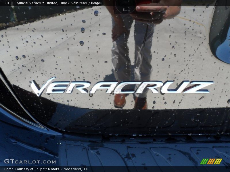 Black Noir Pearl / Beige 2012 Hyundai Veracruz Limited