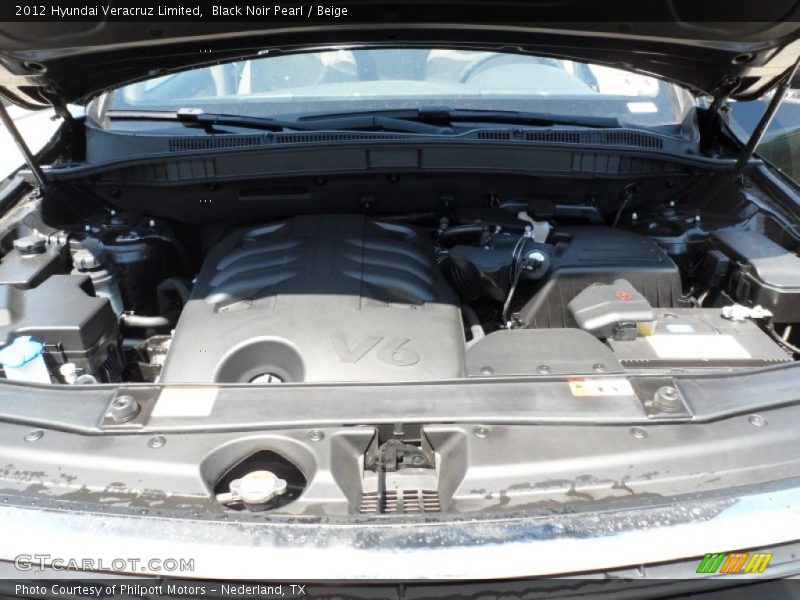 Black Noir Pearl / Beige 2012 Hyundai Veracruz Limited