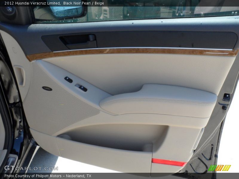 Black Noir Pearl / Beige 2012 Hyundai Veracruz Limited