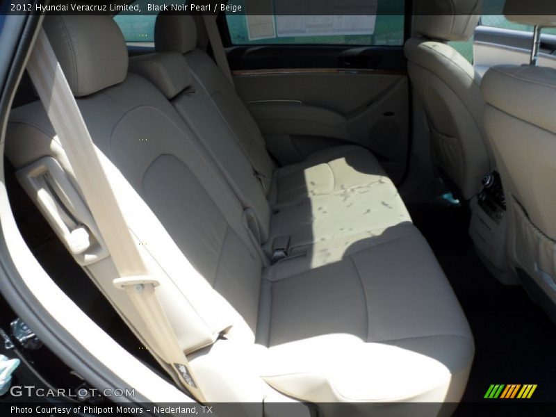 Black Noir Pearl / Beige 2012 Hyundai Veracruz Limited