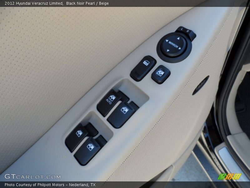Black Noir Pearl / Beige 2012 Hyundai Veracruz Limited