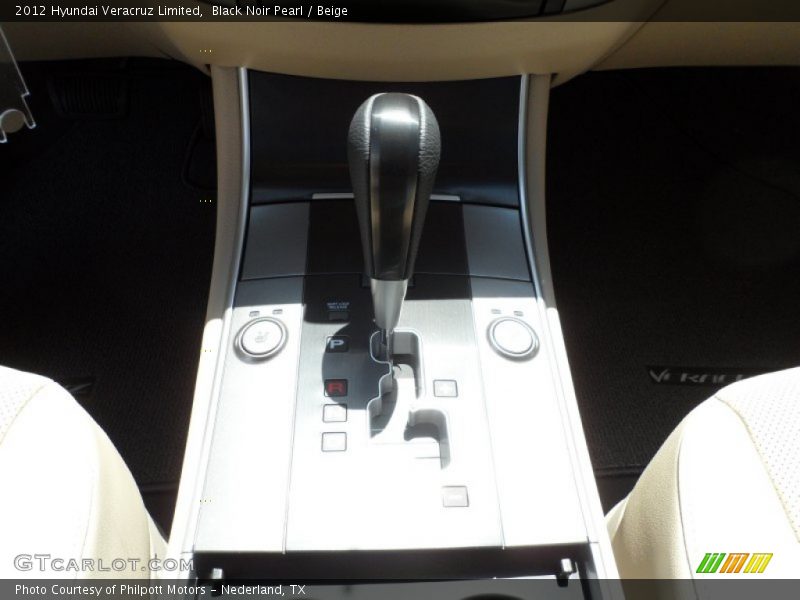 Black Noir Pearl / Beige 2012 Hyundai Veracruz Limited