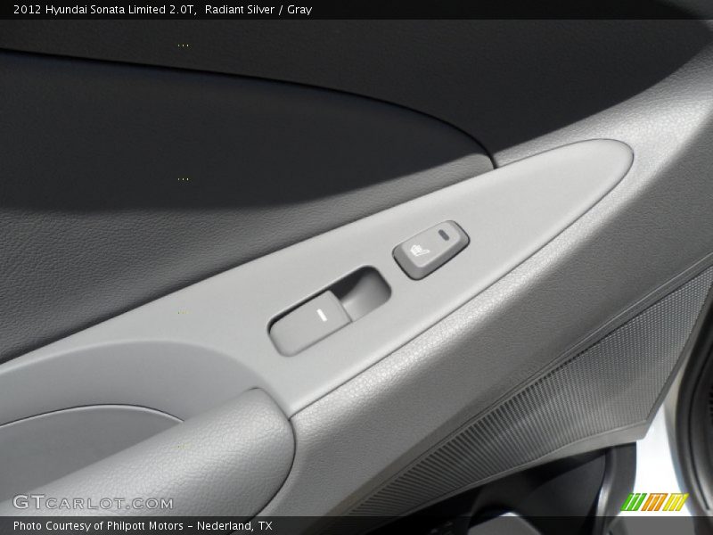 Radiant Silver / Gray 2012 Hyundai Sonata Limited 2.0T