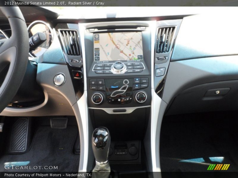 Radiant Silver / Gray 2012 Hyundai Sonata Limited 2.0T