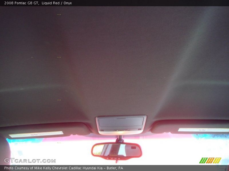Liquid Red / Onyx 2008 Pontiac G8 GT