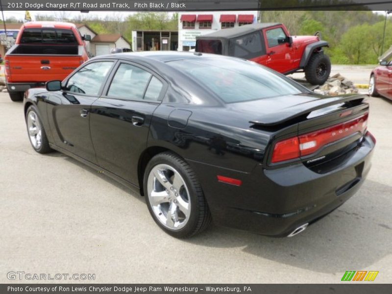 Pitch Black / Black 2012 Dodge Charger R/T Road and Track