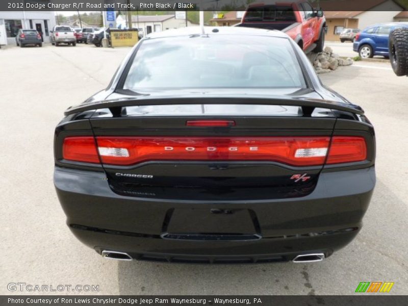 Pitch Black / Black 2012 Dodge Charger R/T Road and Track