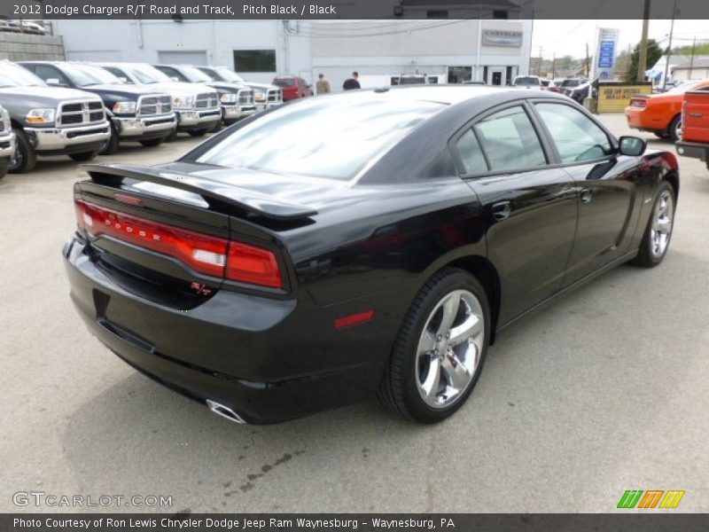 Pitch Black / Black 2012 Dodge Charger R/T Road and Track