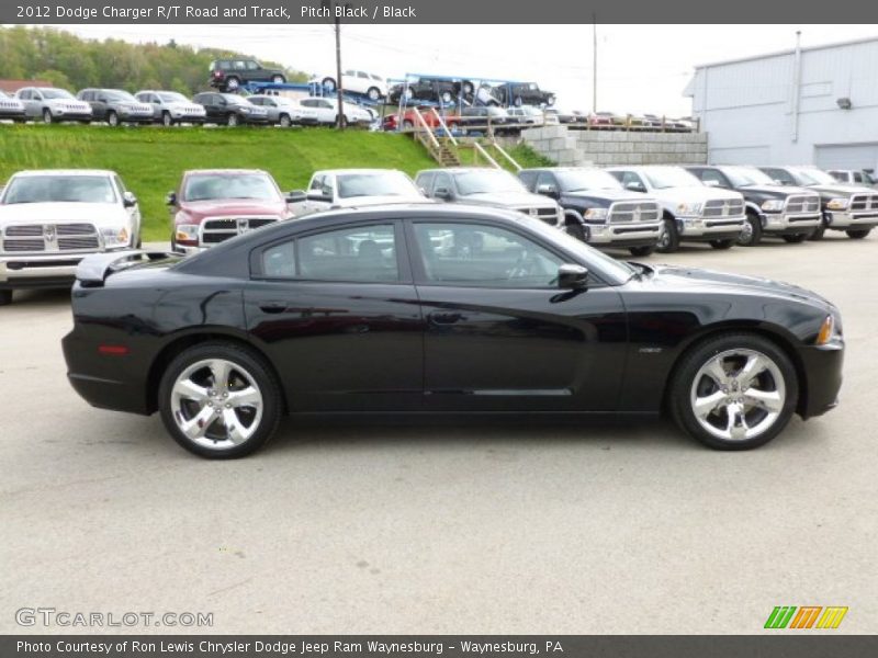 Pitch Black / Black 2012 Dodge Charger R/T Road and Track