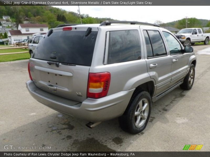 Silverstone Metallic / Dark Slate Gray/Light Slate Gray 2002 Jeep Grand Cherokee Overland 4x4