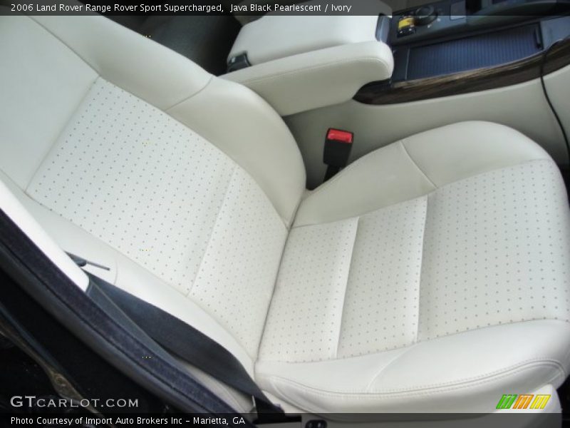 Java Black Pearlescent / Ivory 2006 Land Rover Range Rover Sport Supercharged