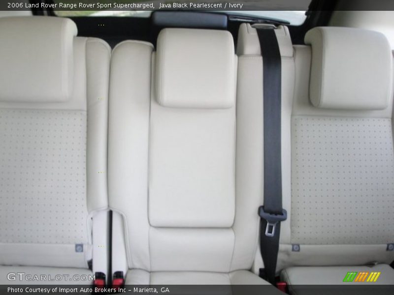 Java Black Pearlescent / Ivory 2006 Land Rover Range Rover Sport Supercharged