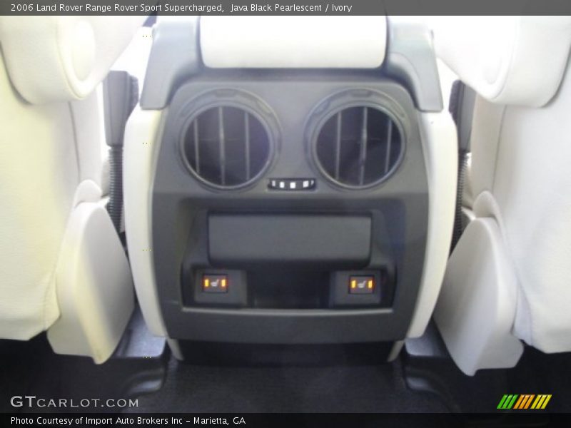 Java Black Pearlescent / Ivory 2006 Land Rover Range Rover Sport Supercharged